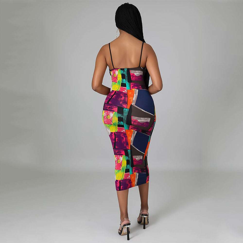 Mode Sexy Digitale Print Jarreteljurk Nexora Store