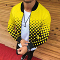 Autum Printed Casual Men's Fallwinter Jacket Coat Nexora Store