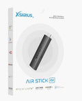 Xsarius AIR TV Stick 4K UHD Android 11 streaming device with Quad-Core processor and Wi-Fi 6
