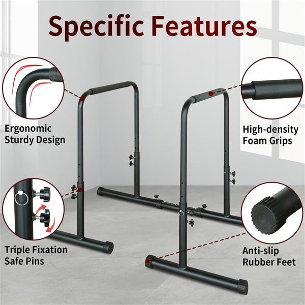 Power Tower Pull Pull Up Rod Stand, Verstelbare Hoogte, Zware Multifunctionele Fitness Trainingsapparatuur Ritchy's Shop