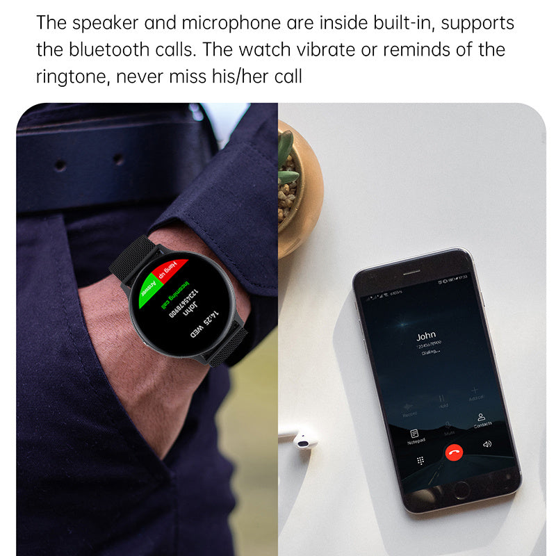 Smart Bracelet Bluetooth Call Heart Rate Blood Pressure Monitoring Sports Watch Nexora Store