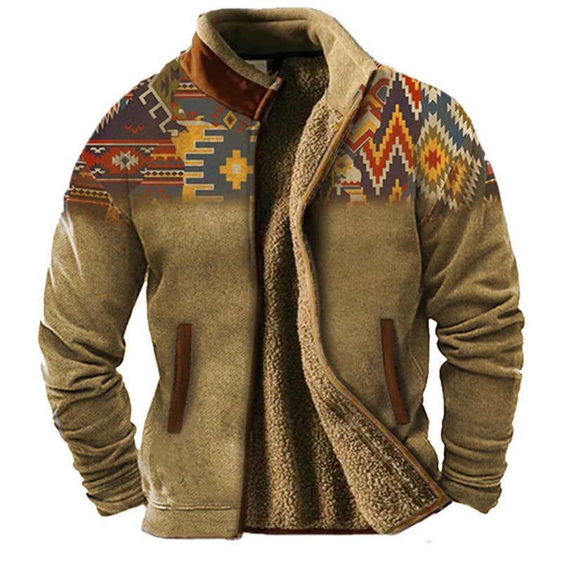 Mode Casual Heren Fleece Jas Ritchy's Shop
