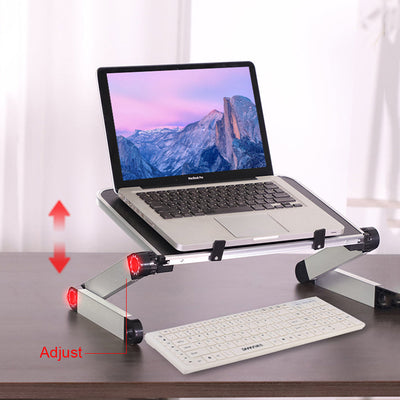 Opvouwbare laptopstandaard, ergonomische bureau-tablethouder Ritchy's Shop