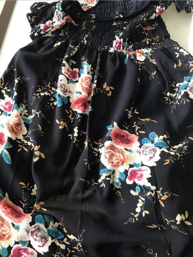 Boho-stijl lange jurk voor dames, off-shoulder strand zomerjurken Nexora Store