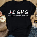 Jezus Vrienden Print Vrouwen T-shirts Katoenen Kleding Tops Nexora Store