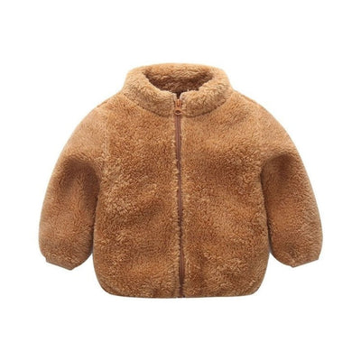 Meisjesjassen, nieuwe herfst- en winterkleding voor kinderen, pluchen bovenkleding voor kinderen Nexora Store