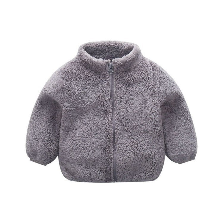 Meisjesjassen, nieuwe herfst- en winterkleding voor kinderen, pluchen bovenkleding voor kinderen Nexora Store