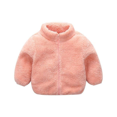 Meisjesjassen, nieuwe herfst- en winterkleding voor kinderen, pluchen bovenkleding voor kinderen Nexora Store