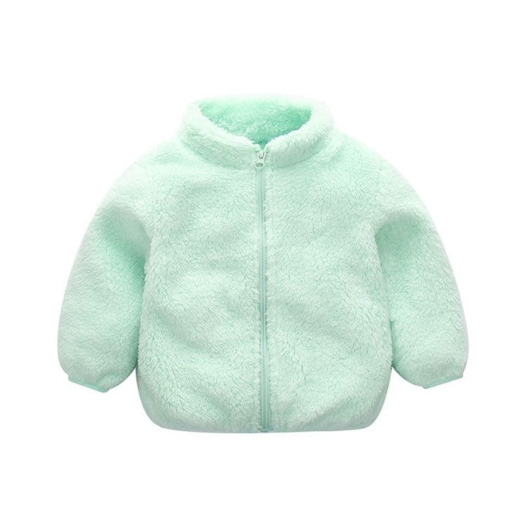 Meisjesjassen, nieuwe herfst- en winterkleding voor kinderen, pluchen bovenkleding voor kinderen Nexora Store