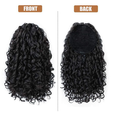Wig Ponytail Wig Female African Small Curls Nexora Store