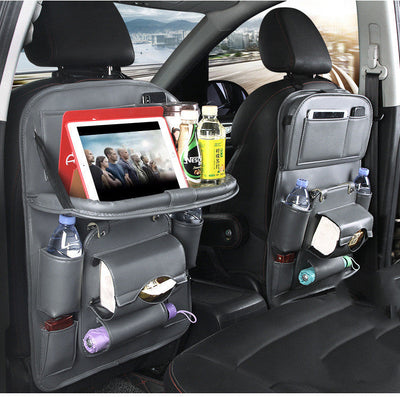 PU leren auto opbergtas Multifunctionele rugleuning opbergtas Waterdichte auto organizer Auto-interieur accessoires Nexora Store