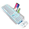 Xinmeng 670 Draadloos Oplaadbaar Toetsenbord en Muis Set Game Lichtgevende Toetsenbord en Muis Set Grensoverschrijdend Ebay Amazon Ritchy's Shop