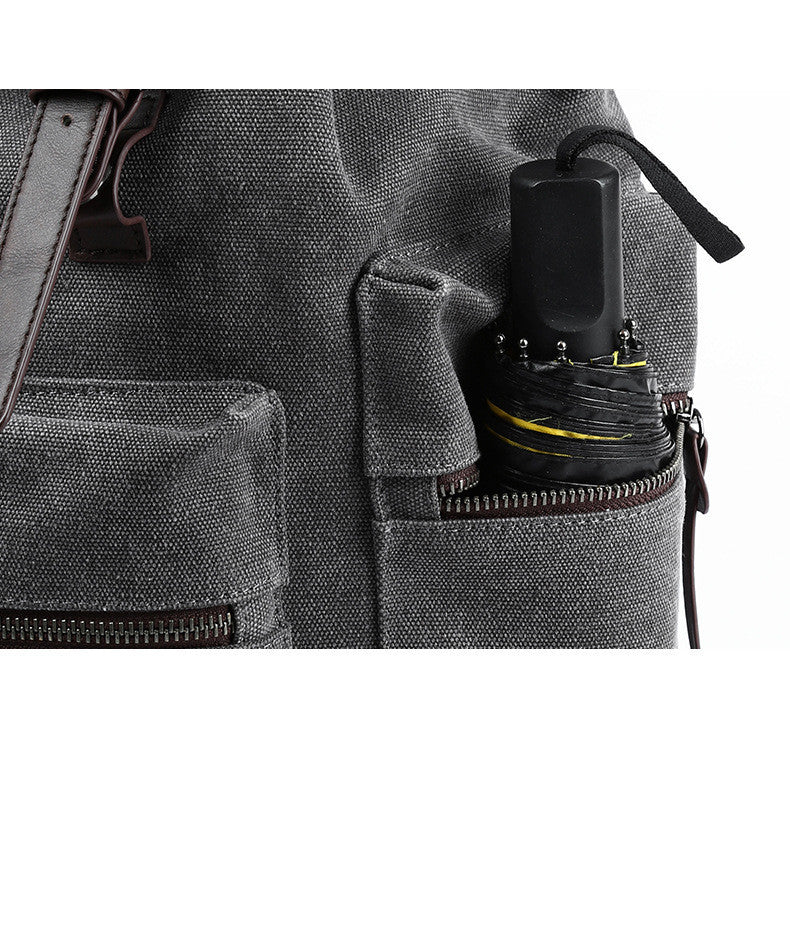 Canvas Rugzak Heren Modetrend Casual Reistas Ritchy's Shop