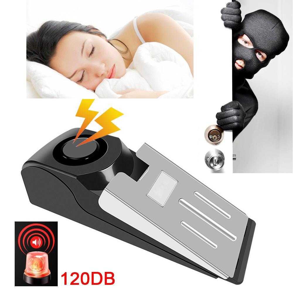 Elektronisch inbraakalarm deurstopper met 120DB alarm voor woningbeveiliging tegen inbraak