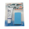 Autokrassenverwijderaar kit with scratch removal paste and sponge for car paint maintenance