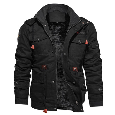 Mountainskin Heren Winter Fleece Jassen Warme Capuchonjas Thermische Dikke Buitenkleding Heren Militaire Jas Heren Merkkleding Ritchy's Shop