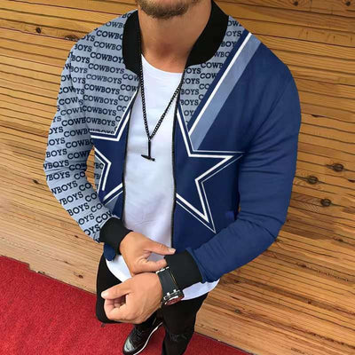 Autum Printed Casual Men's Fallwinter Jacket Coat Nexora Store