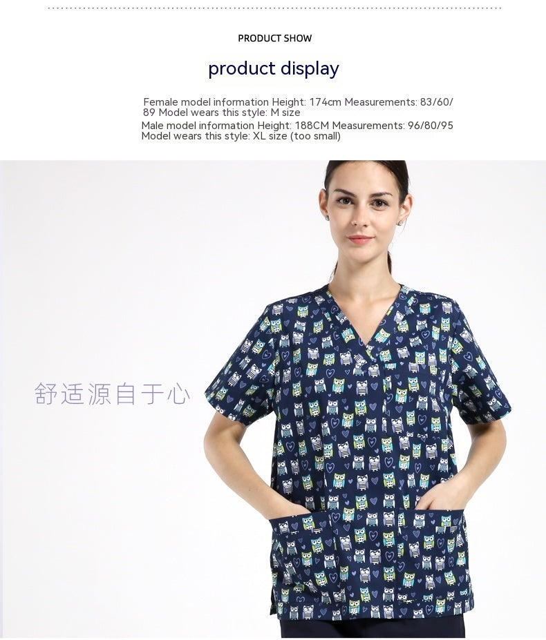 Chirurgische jas, wegwerp beschermende kleding voor huisdieren, ziekenhuiskleding, verpleegsteruniform van polyester en katoen Nexora Store