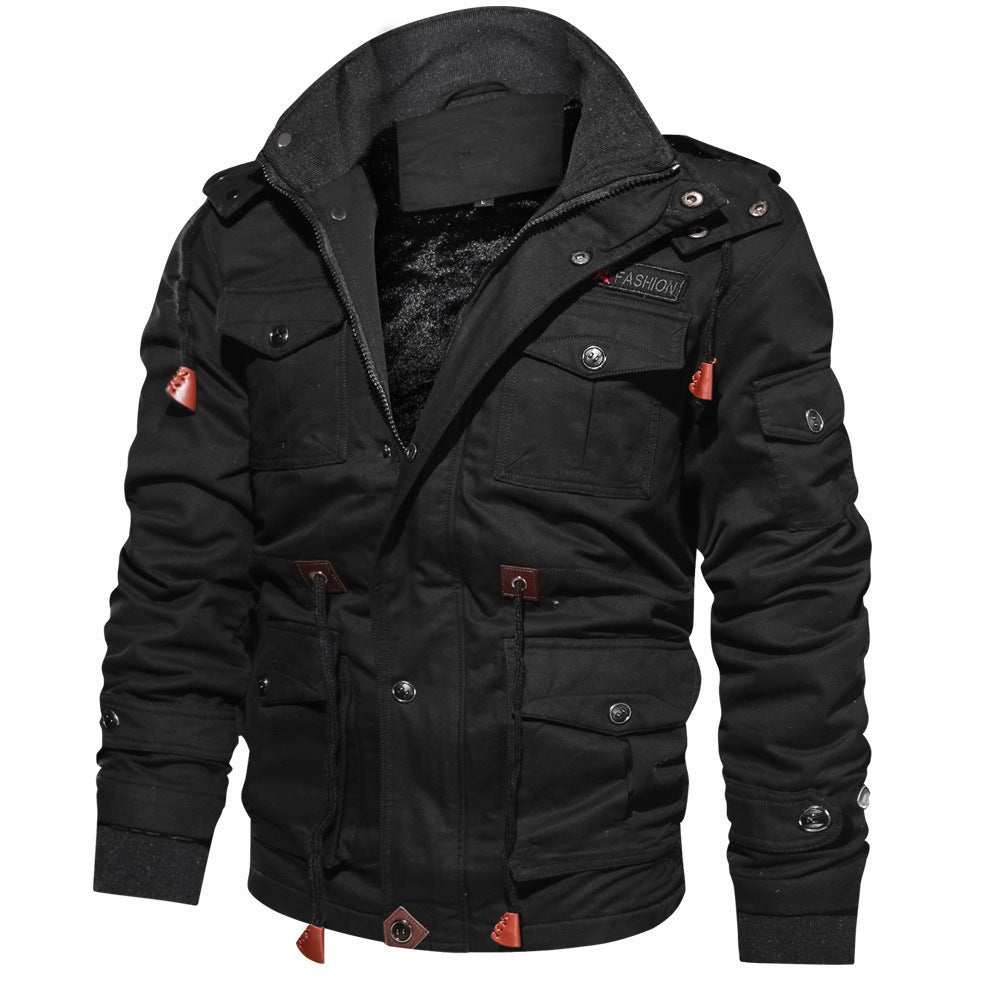 Mountainskin Heren Winter Fleece Jassen Warme Capuchonjas Thermische Dikke Buitenkleding Heren Militaire Jas Heren Merkkleding Ritchy's Shop
