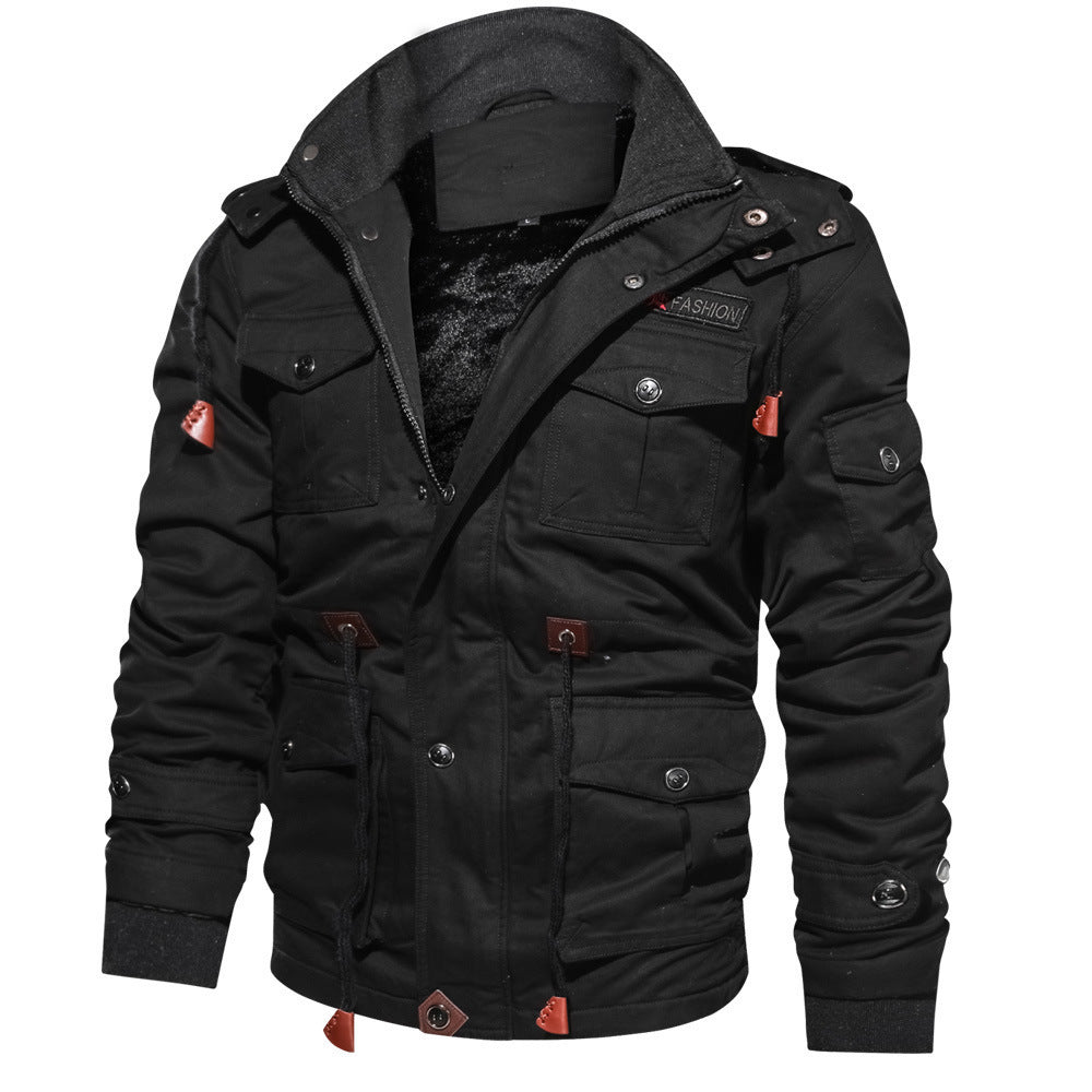 Mountainskin Heren Winter Fleece Jassen Warme Capuchonjas Thermische Dikke Buitenkleding Heren Militaire Jas Heren Merkkleding Ritchy's Shop