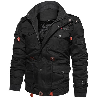 Mountainskin Heren Winter Fleece Jassen Warme Capuchonjas Thermische Dikke Buitenkleding Heren Militaire Jas Heren Merkkleding Ritchy's Shop