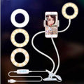 LED Selfie Ring Light for Live Adjustable Makeup Light-8cm Stand Nexora Store