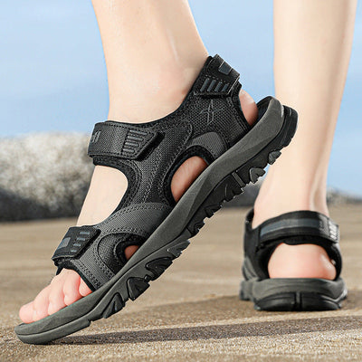 Lichtgewicht, koele, ademende en draagbare zomerse buitenstrandsandalen voor koppels Nexora Store