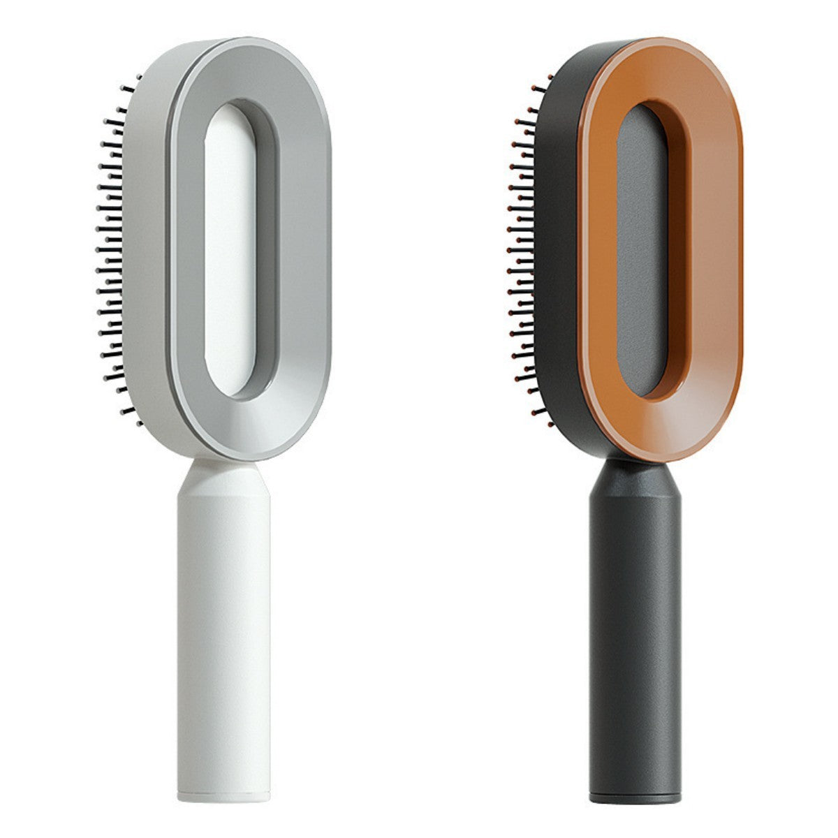 Zelfreinigende haarborstel voor vrouwen, één-toets reiniging, haaruitval, airbagmassage, hoofdhuidkam, antistatische haarborstel Nexora Store