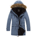 Heren warme overjas winterjas parka katoenen jassen Nexora Store