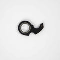 Zwarte fidget spinner speelgoed sleutelhanger van kunststof en zinklegering voor ontspanning en concentratie