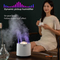 Groothandel Spraakgestuurde Kleurrijke Led Lamp Luchtbevochtiger 800ml USB Koele Mist Ultrasone Smart Home H20 H2O Dynamische Luchtbevochtiger Nexora Store