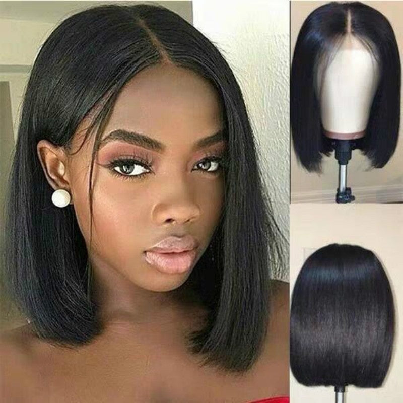 Wig Women Short Human Hair Wigs Bob Brazilian Black Women Remy Nexora Store