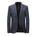 Koreaanse stijl Slim-fit enkelrijige eenknoopsjas voor kleine bedrijven Ritchy's Shop