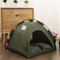 Kattententbed met verwijderbare, antislip zachte mat, draagbare tent voor katten en kleine honden, ademende, zelfkoelende mat voor honden en katten Ritchy's Shop
