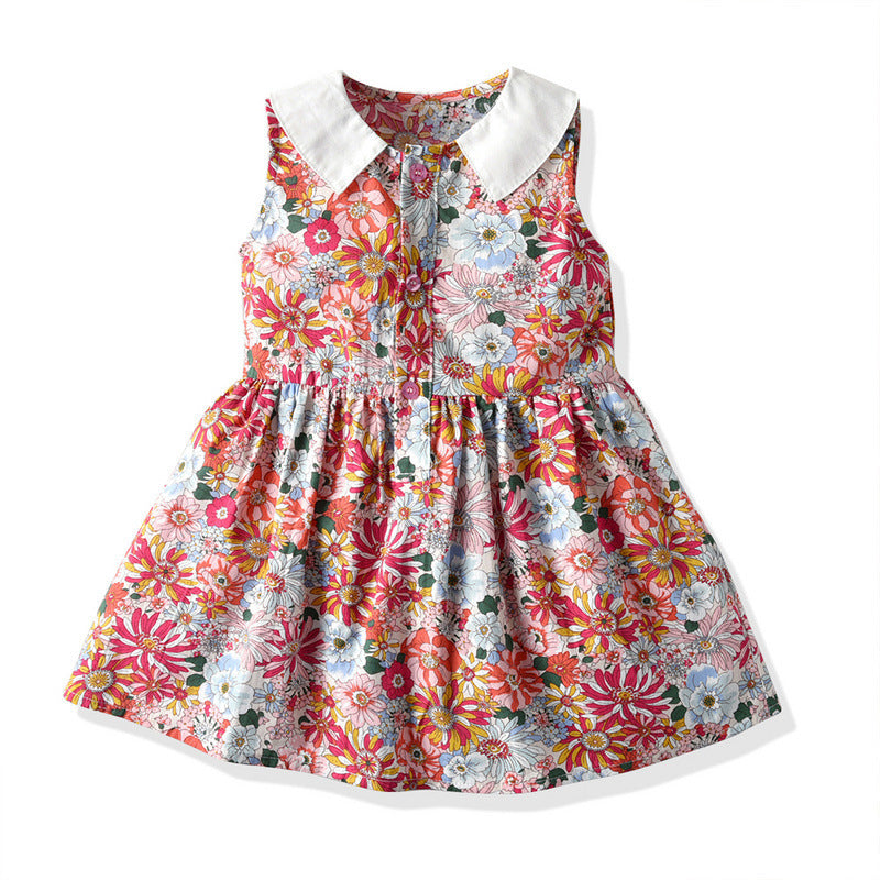 Schattige bloemen prinses shirt shorts tweedelig setje Nexora Store