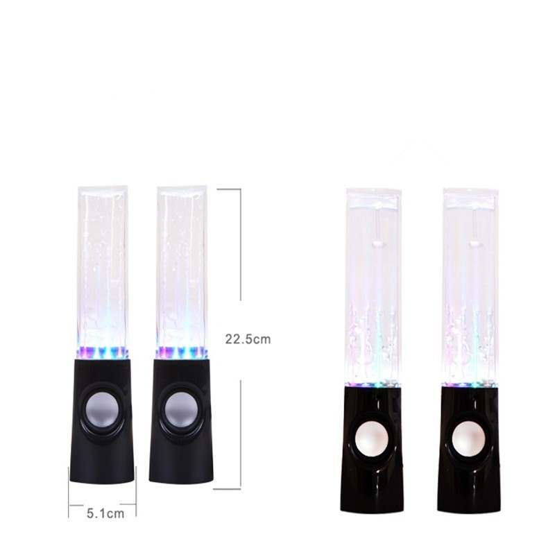 Draadloze dansende waterluidspreker met LED-lichtfontein, thuisfeest Nexora Store