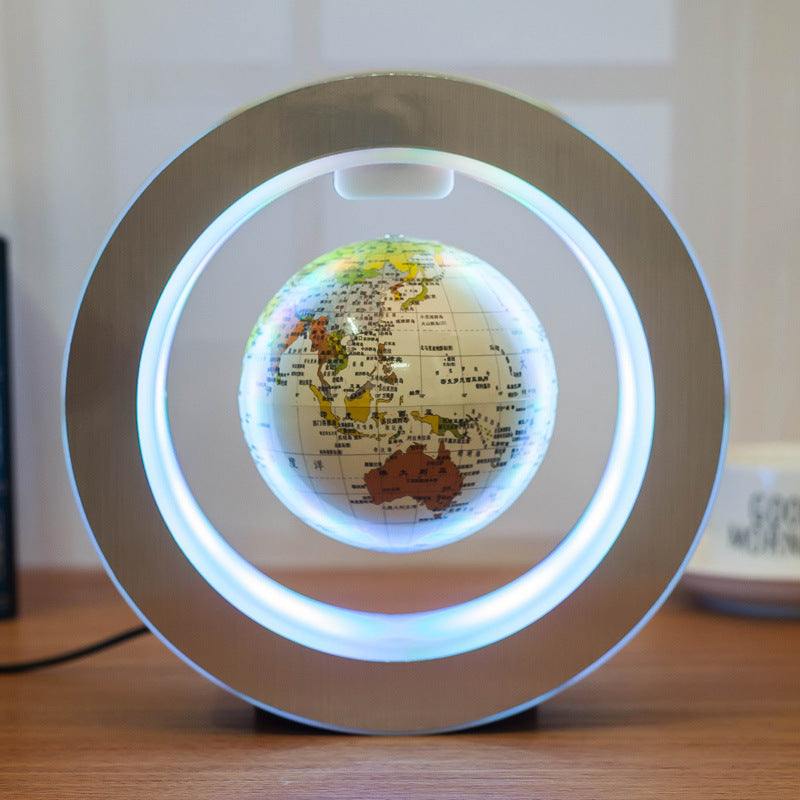 Ronde LED wereldkaart zwevende bol magnetische levitatielamp met antizwaartekracht functie