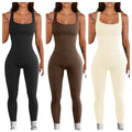 Dames tanktop met jarretels in zwart bruin en beige strak spandex vrijetijdskleding taillemodel