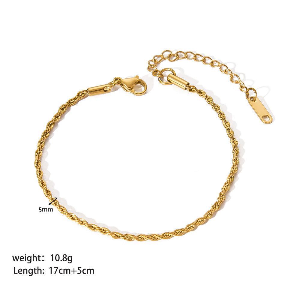 Stainless Steel Ornament Bracelet Female Nexora Store