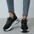 Luipaardprint Sneakers Dames Veterschoenen Wandel- en Hardloopschoenen Sportschoenen Nexora Store