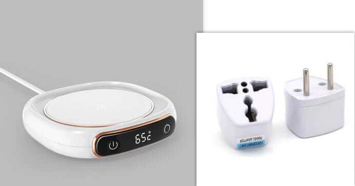 Koffiemokverwarmer Warme onderzetter Slimme verwarmende beker Thermische isolatie Constante temperatuur onderzetter Verwarmingsmat Desktop Nexora Store