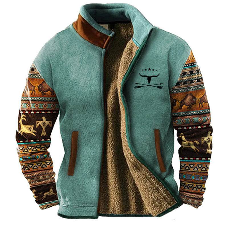 Mode Casual Heren Fleece Jas Ritchy's Shop