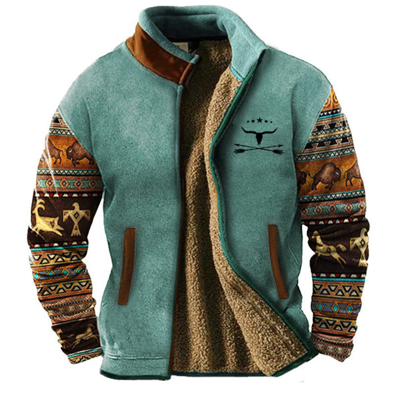 Mode Casual Heren Fleece Jas Ritchy's Shop