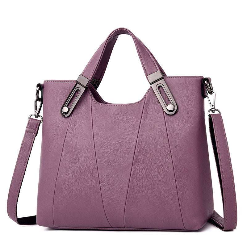 Vintage Handbag Fashion Soft Leather Middle-aged Mother Bag Nexora Store