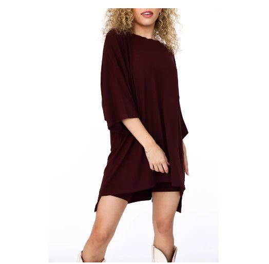 Zomer Shorts Pak Mode Losse Korte Mouwen T-shirt En Slanke Strakke Broek Dameskleding Ritchy's Shop