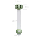 Veiligheidsslot voor baby's, anti-clip handdeur, kastsloten voor koelkast, ladekast, veilig slot voor kinderen, geen gereedschap of boren, kindveilige kastbeveiliging, ladedeursloten voor kastdeuren Ritchy's Shop