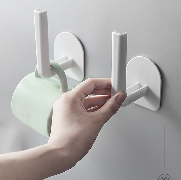 Creatieve plastic filmhouder zonder gaten om de pot op te hangen Nexora Store