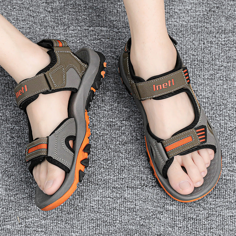 Lichtgewicht, koele, ademende en draagbare zomerse buitenstrandsandalen voor koppels Nexora Store