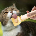 Kattenstripvoeder, kattenstrip Happy Spoon, kattenlepel voor nat voer, draagbare kattenvoerlepel, herbruikbare kattenstriplepel, likbare voerlepel voor huisdieren, accessoires voor kattenvoer, kattenstripknijplepel Nexora Store