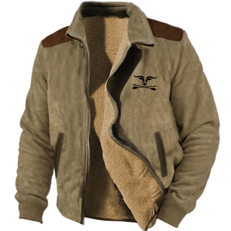 Mode Casual Heren Fleece Jas Ritchy's Shop